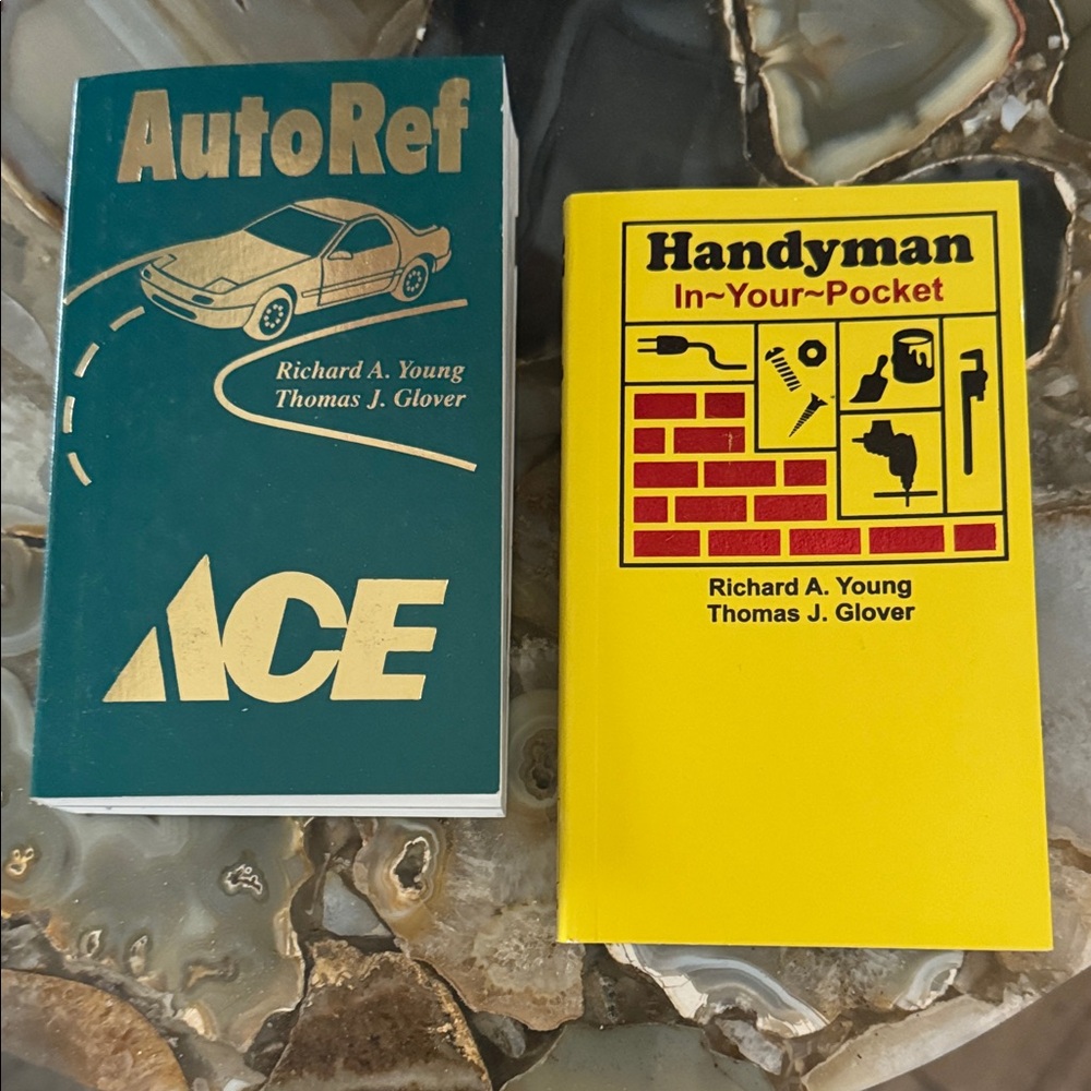 AutoRef and Handyman Pocket Guides - 2 Pack